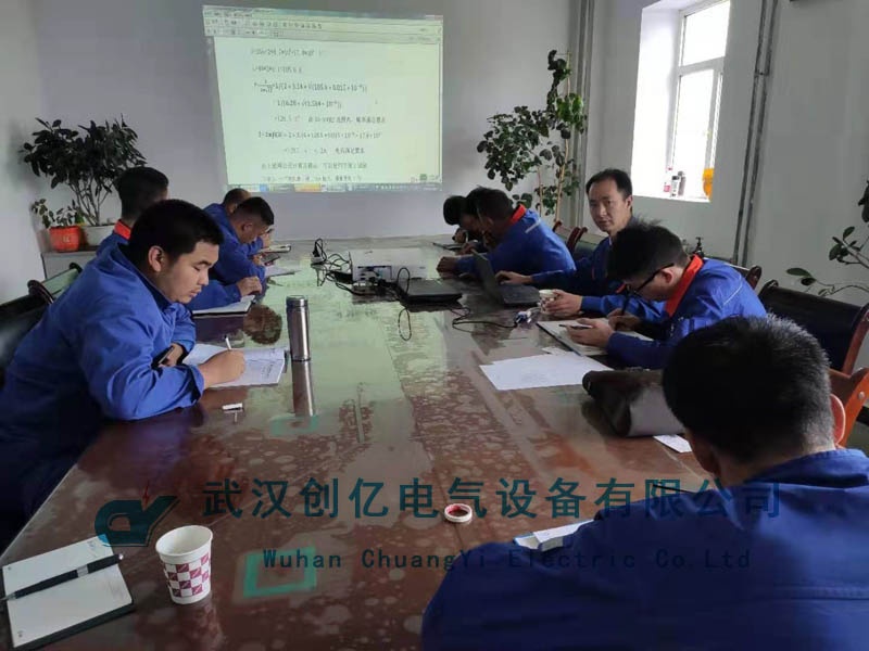 創億電氣為青?？蛻籼峁┱{試服務